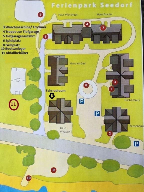 Ferienwohnung 7 Im Haus Am See Mit Balkon Зеллин Экстерьер фото
